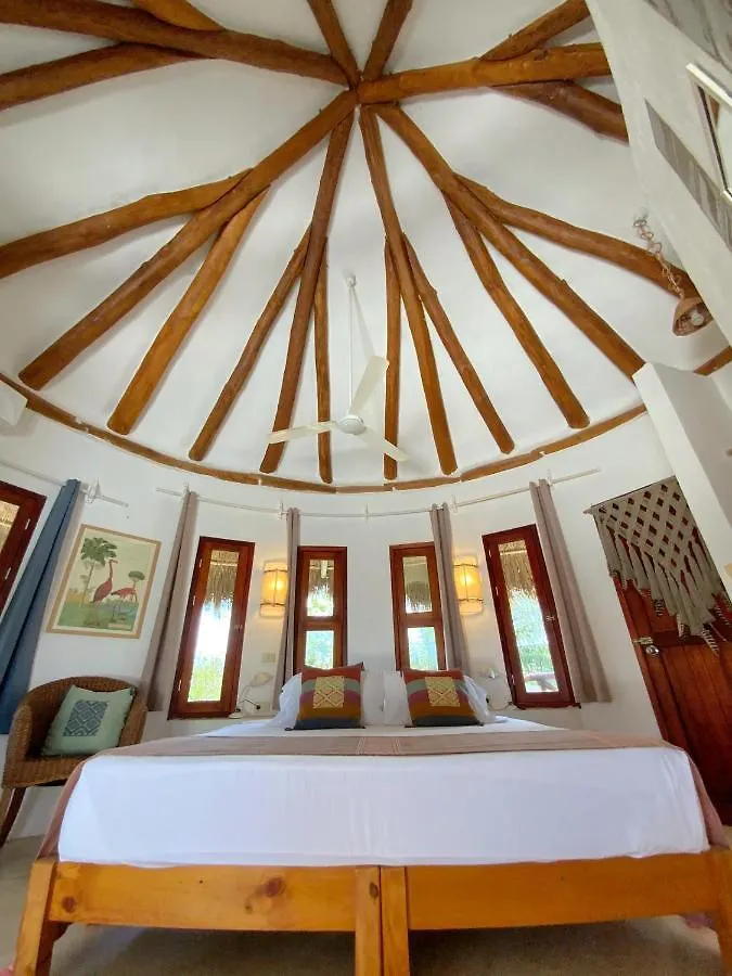 Feriehus Casa Cacahuate Holbox-Casa Entera Con Jardin-Whole House With Garden Villa Mexico