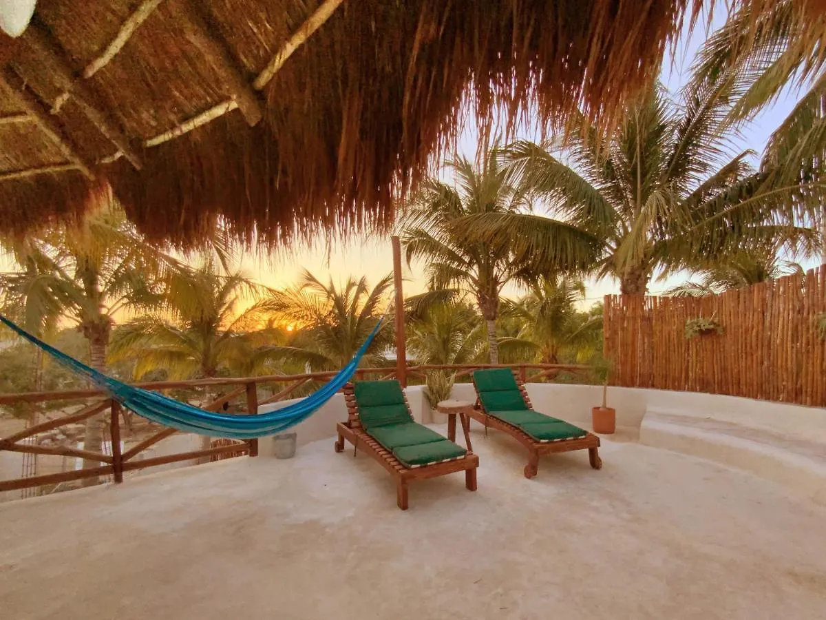 Casa Cacahuate Holbox-Casa Entera Con Jardin-Whole House With Garden Villa
